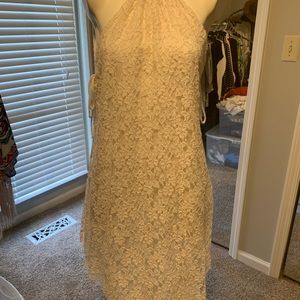 Elan. Beautiful lace dress. Lined